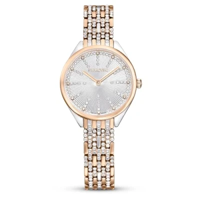 Afbeelding van Swarovski dames ATTRACT PAVE ROG/WHITE/STS in de kleur Roségoud