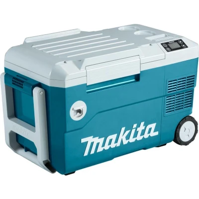 Afbeelding van Makita DCW180Z Koelbox 18 thermo elektrisch op wielen, met handgreep