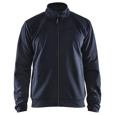Image de Sweat zippé marine foncé/noir