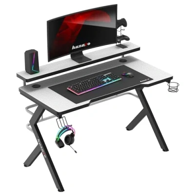 Afbeelding van Huzaro Hero 5.0 Bureau Wit
