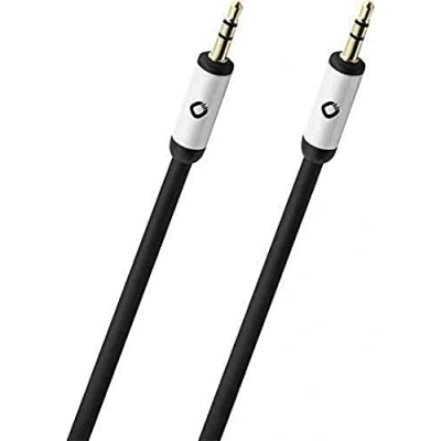 Afbeelding van Oehlbach i Connect J 35 Jackplug Audio Aansluitkabel [1x male 3,5 mm 1x mm] 1.50 m Zwart Vergulde steekcontacten