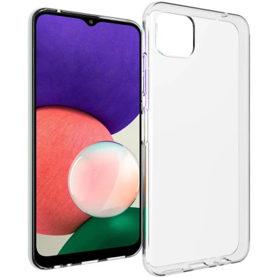 Afbeelding van Accezz Hoesje Geschikt voor Samsung Galaxy A22 (5G) Siliconen Clear Backcover Transparant