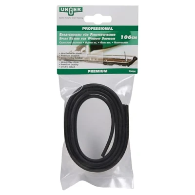 Afbeelding van UNGER Reservemes voor raamreinigingswisser zacht rubber 106 cm in grootte verstelbaar professionele kwaliteit, dubbelzijdig van hoge kwaliteit
