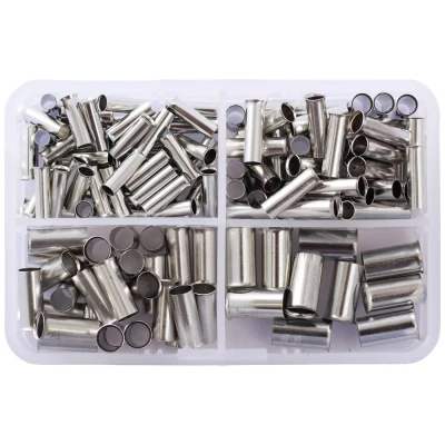 Afbeelding van Quadrios 2010C393 Assortiment adereindhulzen 4 mm², 6 10 16 mm² Ongeïsoleerd 135 stuk(s)
