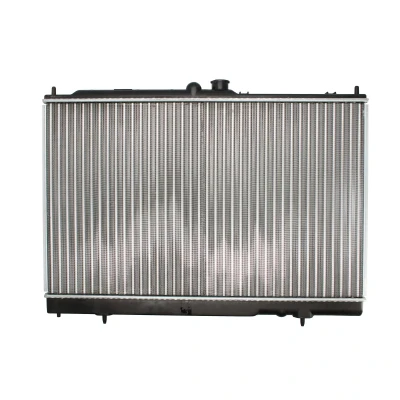 Afbeelding van THERMOTEC D75016TT Radiateur voor voertuigen met/zonder airco 425 688 18 Manuale / Automatische versnelling Koelribben mechanisch gelast