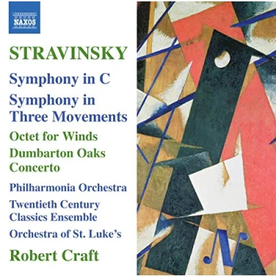 Afbeelding van Philharmonia Orchestra, Twentieth Century Classics Ensemble, Orchestra Of St. Luke&#039;s, Robert Craft Stravinsky: Symphonies In C (CD)
