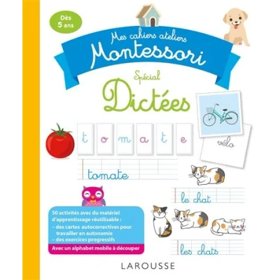 Image de Mon cahier atelier Montessori de dictées