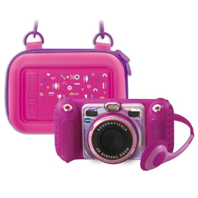 Afbeelding van KidiZoom Duo Pro roze met draagtas
