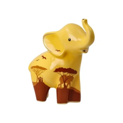Afbeelding van Goebel Elephant Decoratief beeld / figuur Mukkoka Porselein 15cm olifant
