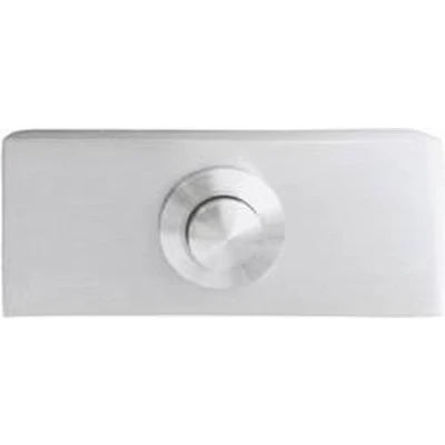 Afbeelding van Heidemann 70405 Belknop 1 voudig Vernikkeld 24 V/1 A