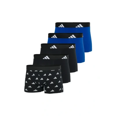 Afbeelding van adidas Sportswear 5PK Onderbroeken, Heren, Maat: Large, Blue black
