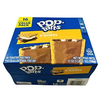 Afbeelding van Kellogg&#039;s Pop Tarts Frosted S&#039;mores 16ct Box 29,3oz
