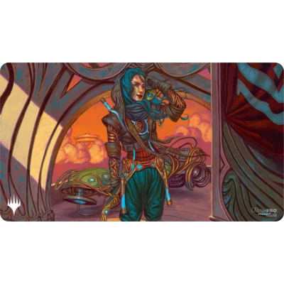Afbeelding van Ultra Pro Magic: the Gathering Aetherdrift Playmat: Sita Varma, Masked Racer