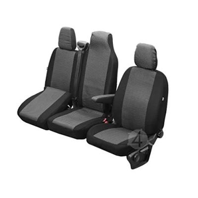 Afbeelding van Z4L 4D DV TC3M 11FT 30 precies passende Hero stoelhoezen 1+2 (3 zits) met voertuigspecifiek bekledingsmateriaal