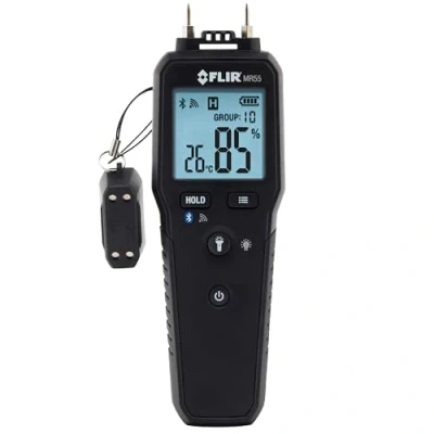 Afbeelding van FLIR MR55 Materiaalvochtmeter Meetbereik bouwvochtigheid 1 tot 99 % houtvochtigheid (bereik) 7