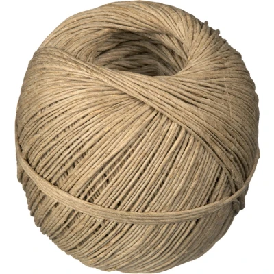 Afbeelding van Vlas bindtouw 100 meter 3 draads 200 gram