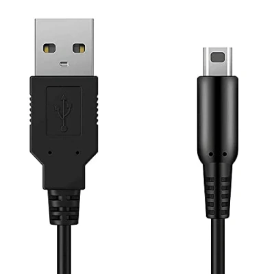 Afbeelding van OcioDual USB oplaadkabel voor Nintendo 3DSXL/2DS/DSiXL zwart