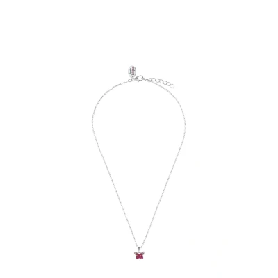 Afbeelding van Prinzessin Lillifee Set met hanger 925 Sterling zilveren meisjes kinderhals, preciosa, 35 + 3 cm, zilver, sleutelhanger, naam in klas geschenkdoos, 2034009