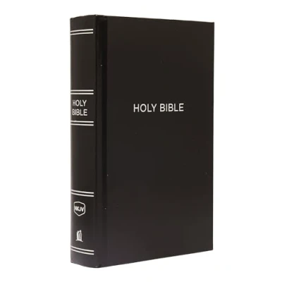 Afbeelding van NKJV, Pew Bible, Large Print, Hardcover, Black, Red Letter, Comfort Print
