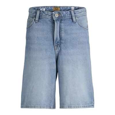 Image de JACK &amp; JONES Short en jean Pour garçon Coupe ample enfant, bleu denim, 164