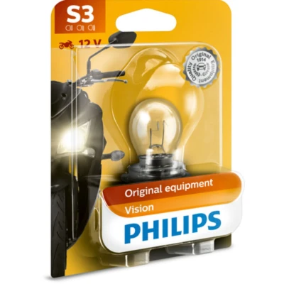 Afbeelding van PHILIPS 12008BW Gloeilamp, verstraler S3 12V 15W 5000K Halogeen