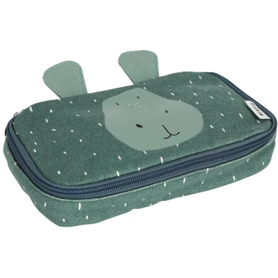 Afbeelding van Trixie Pennenzak Rechthoekig Mr. Hippo Groen