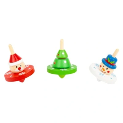 Afbeelding van Small Foot Houten Tol Kerst
