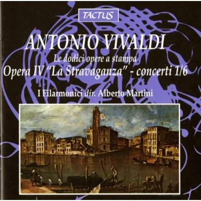 Afbeelding van Accademia I Filarmonici, Alberto Martini Vivaldi: Opera IV &quot;La Stravaganza&quot; Concerti 1/6 (CD)