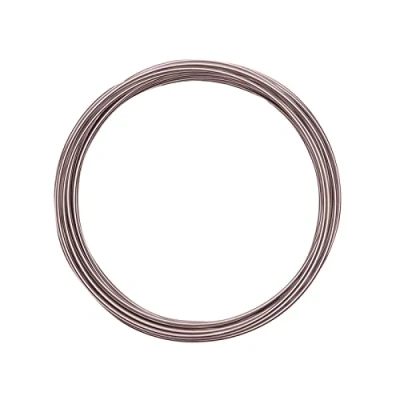 Afbeelding van Vaessen Creative 24241 020 aluminiumdraad, 1,5 mm x 5 m, knutseldraad, decoratiedraad, misty rose 500 0,15 cm,