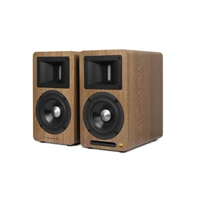 Image de Edifier Airpulse A80 Haut parleurs sans fil Bluetooth USB 2 voies noyer