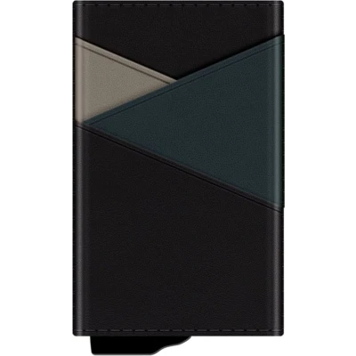 Afbeelding van Valenta Card Case Plus Wallet Snap 2 in 1 Black