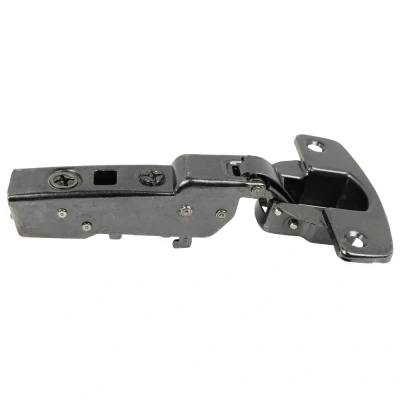 Afbeelding van Hettich scharnier Sensys 8631i Softclose 95, half voorliggend DIKKE DEUREN Obsidiaan zwart