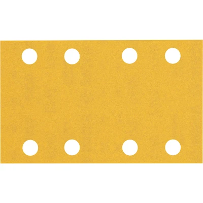 Image de BOSCH 2608900883 Feuille abrasive Expert C470 Best for Wood and Paint, 80 x 133 mm, grain 240, 8 trous (10 pcs)