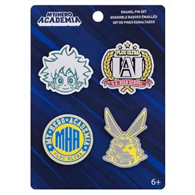 Afbeelding van Funko Pop! Pin: My Hero Academia U.A. High School Enamel Pin Set
