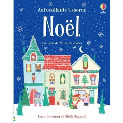 Image de Noël Autocollants Usborne Dès 5 ans
