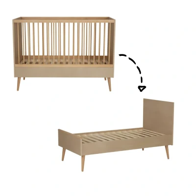 Afbeelding van Quax Doorgroeibed Cocoon 70x140 Latte