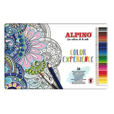 Afbeelding van Aquarel Kleurpotloden Alpino Color Experience Multicolour 36 Onderdelen