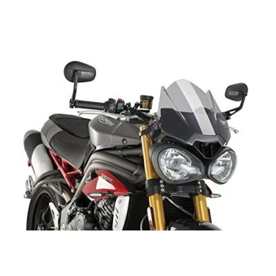 Afbeelding van Puig Carenabris New Generation Sport Triumph Speed Triple/r/rs/s&amp;street Triple/r/rs Voorruit Grijs