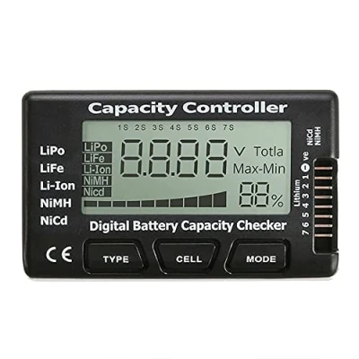 Afbeelding van Fasizi RC CellMeter 7 Digitale Batterijcapaciteit Tester voor LiPo/LiFe/Li ion/NiMH/Nicd