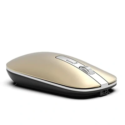 Afbeelding van Inca IWM 531RS muis Bluetooth &amp; Wireless Rechargeable Special Metallic Silent Mouse Optical 3.0 and 5.1 800 1200 1600 Dpi Working Distance 8M 4D Key, Key (Right Left key)
