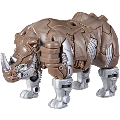 Afbeelding van Transformers: Rise of the Beasts Movie, Beast Alliance, Battle Masters actiefiguur Rhinox vanaf 6 jaar, 7,5 cm