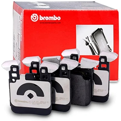 Image de 4 plaquettes de frein brembo p 06 087