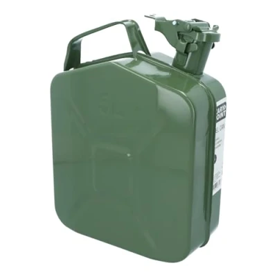 Afbeelding van Carpoint Benzinekan 5 Liter Groen Metaal UN keur 0110013