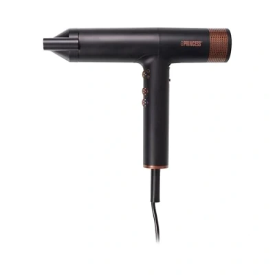 Afbeelding van Princess Airstyler Pro 529205 7 in 1 2000 Watt 1.8m snoer BLDC Motor Luxe Opbergtas Hitte handschoen Multi Styler Hairwrap Haarstijler Haardroger Warmteborstel Fohnborstel Krulborstel en Stijlborstel