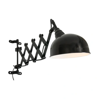 Afbeelding van Steinhauer Yorkshire Wandlamp Zwart
