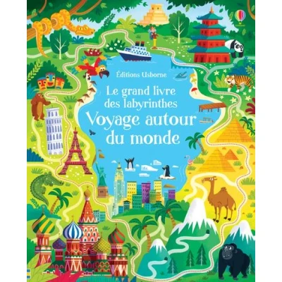 Image de Le grand livre des labyrinthes Voyage autour du monde