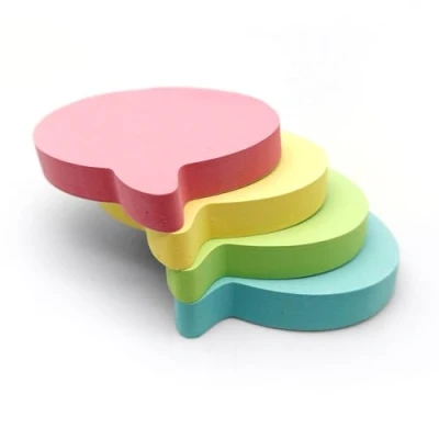 Afbeelding van 4 blokken met elk 100 vellen verwijderbare zelfklevende notities 400 kwaliteitskleuren 76 x mm blauw, oranje, roze, groen, geel (4 blokken)
