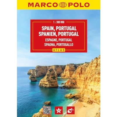 Afbeelding van Marco Polo Atlassen Wegenatlas Spanje, Portugal