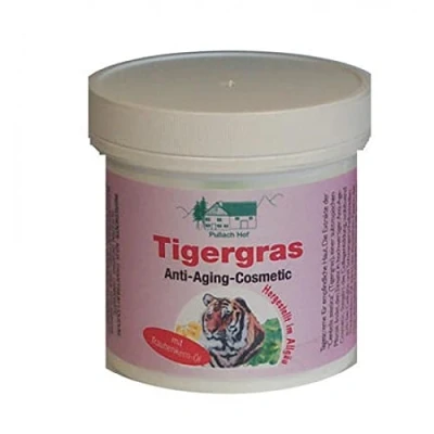 Afbeelding van Pullach hof Tijgergras Creme Anti Aging Crème 250 ml uit Duitsland Allgäu