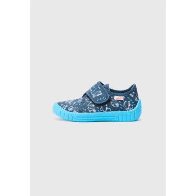 Afbeelding van Superfit BILL Pantoffels darkblue/lightgreen voor kinderen, Maat: 25, Dark blue/light green Textiel